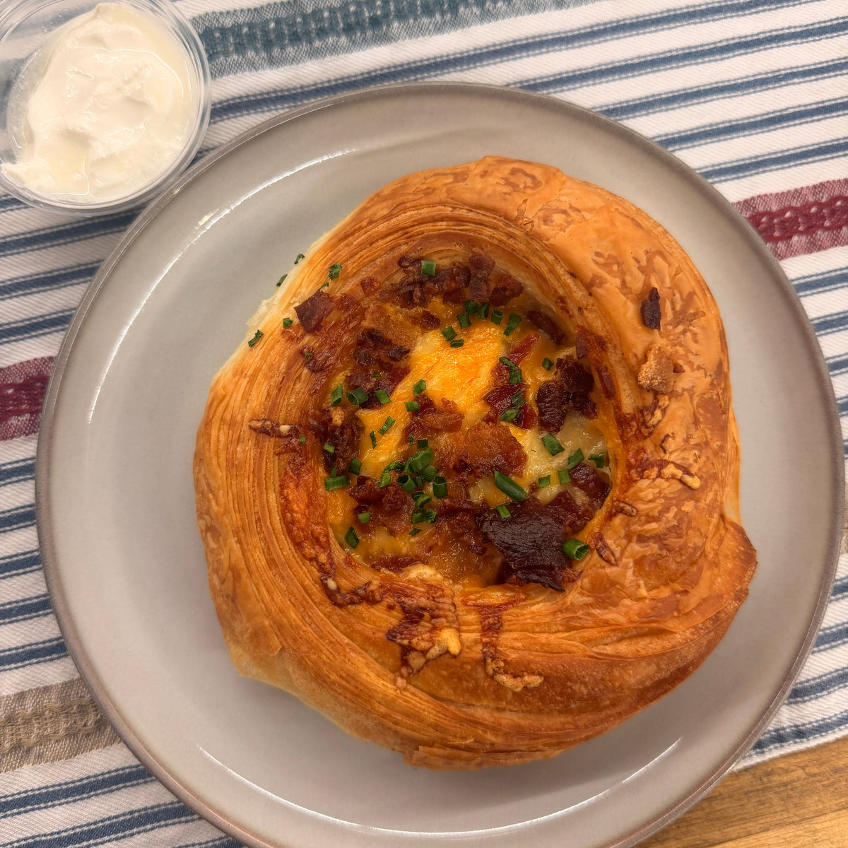 Loaded Baked Potato Danish