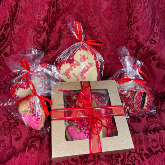 Valentine's Day Cookie Box