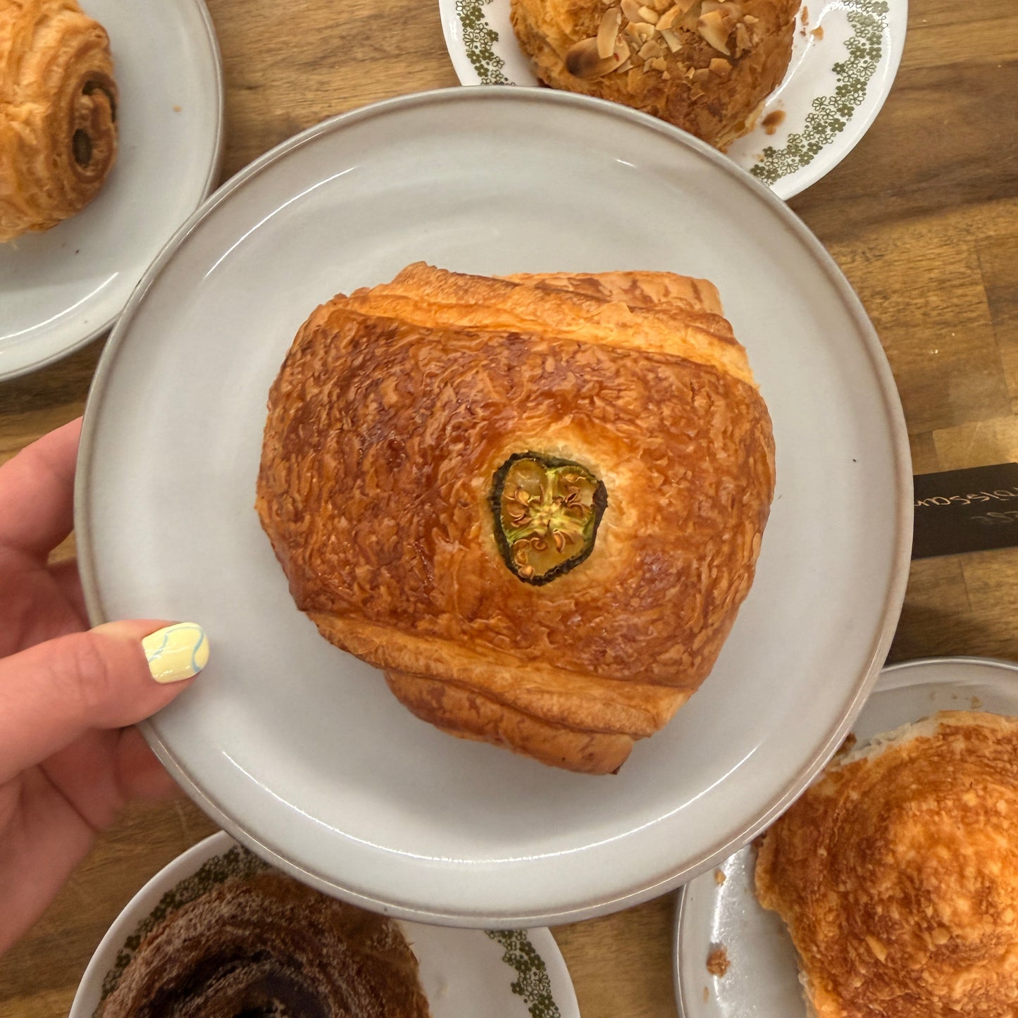 Jalapeño Chicken & Cheese Croissant